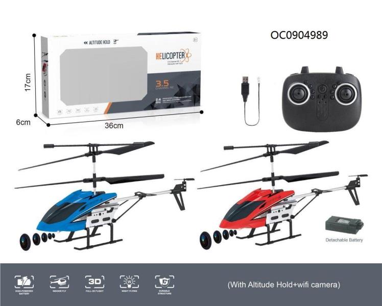 2.4G RC Helicopter With Wifi Camera 480P/Altitude Hold 
