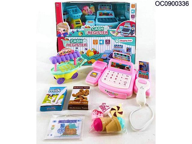 Cash register set(2 colour assorted,Chinese package)