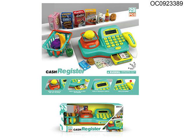 Cash register with Light/computer/swipe card