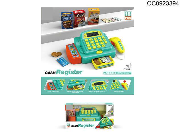 Cash register with Lights/calculators/conveyor belts
