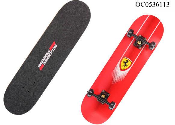 Ferrari double kick skateboard