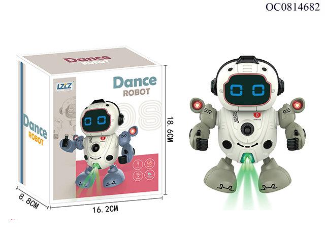 B/O Dancing robot with light/music