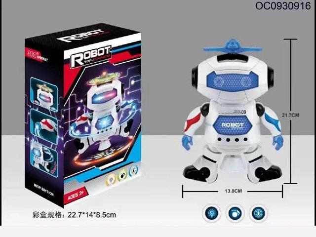B/O robot with light/music