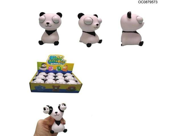 Squeezable Stress Relief Squinting panda