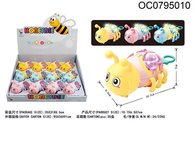 Pull Line bee with light(12pcs/box)