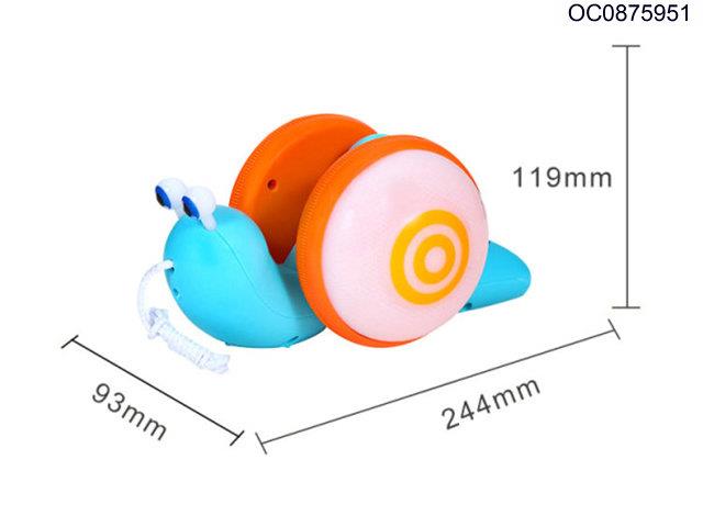 Pull Line snail with light