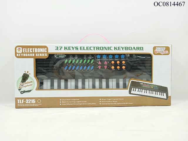 37Keys Electronic organ toys with microphone/radio