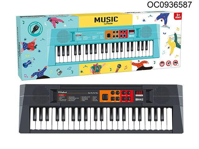 44 keys Electronic organ with microphone