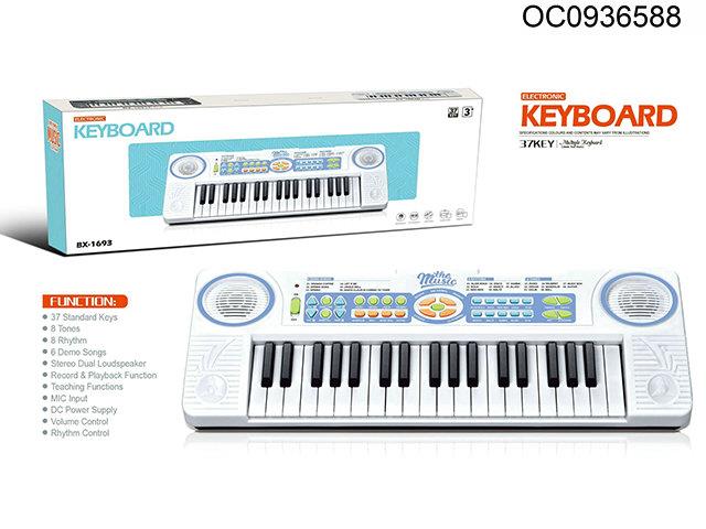 37 keys Electronic organ with microphone