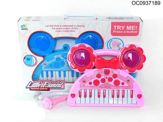 Electronic Organ Toys with light/music