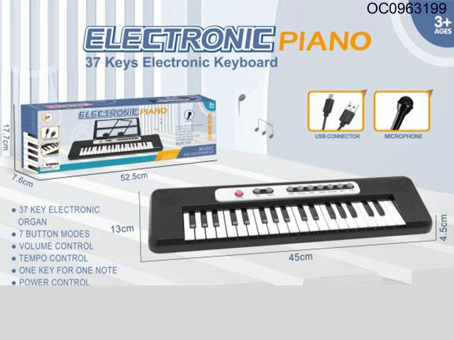 37Keys Electronic organ toys with microphone