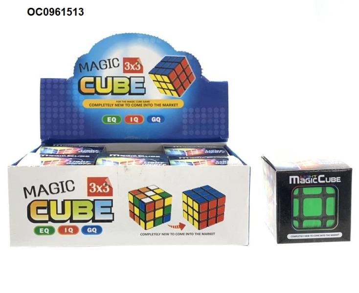 Magic cube with light