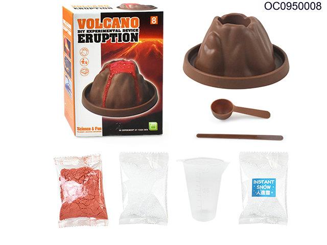 2 in 1 DIY volcano eruption experimetal device