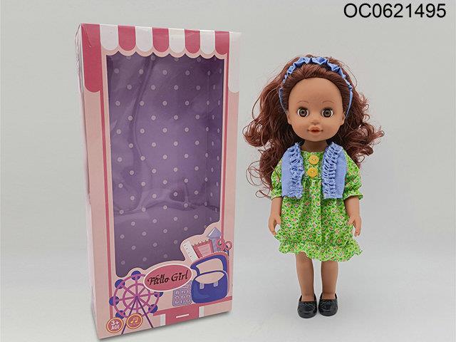 Doll set with music