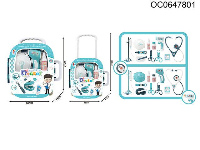 Doctor set with light/sound(2 colour assorted)