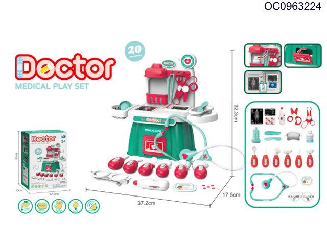 Doctor set with light/sound