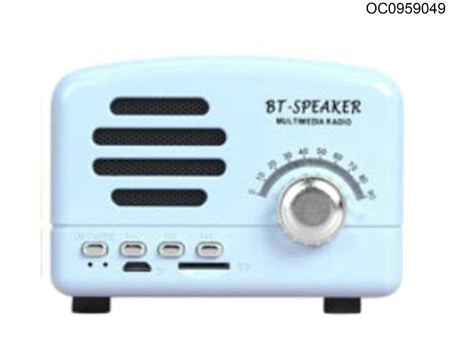 Bluetooth speaker radio