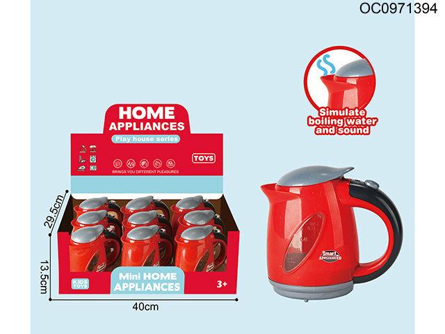 B/O Electric kettle with light/music(9pc/box)