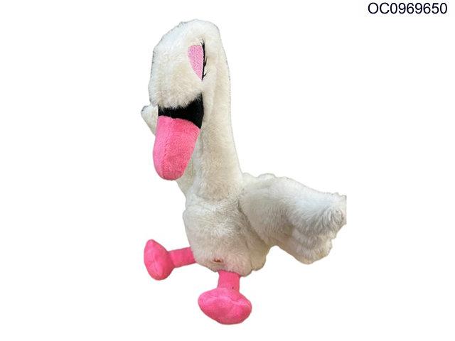 B/O Plush duck with music/dance/record