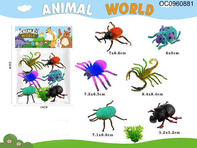 Insect animal 7pcs