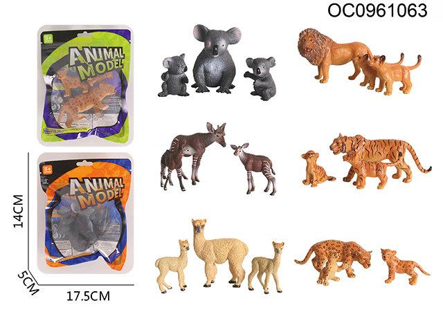 PVC Animal set(6 assorted)