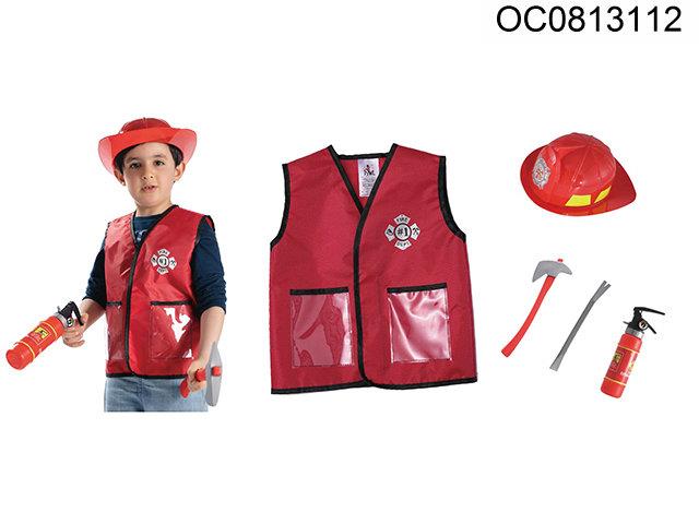 Fireman uniform set