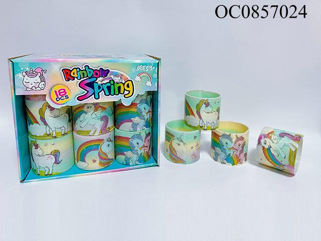 Rainbow spring 18pcs/box 4 assorted