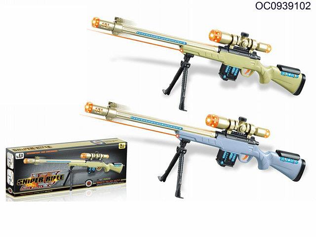 B/O gun with light/music/infrared ray