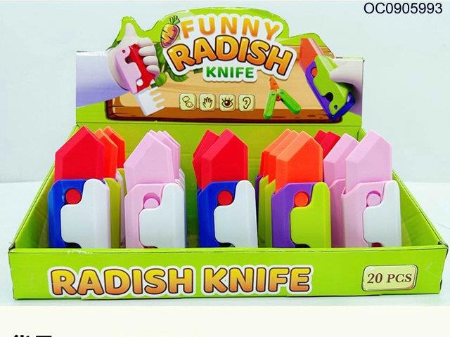 Radish knife-20pcs/box