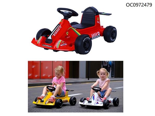 Children electric kart racing