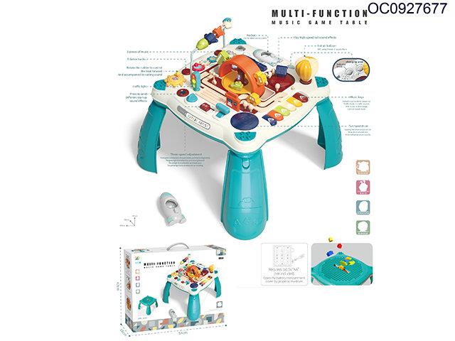 Baby game table with light/music