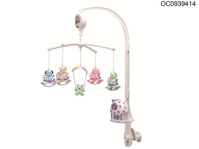 B/O baby bell bed  with light/music
