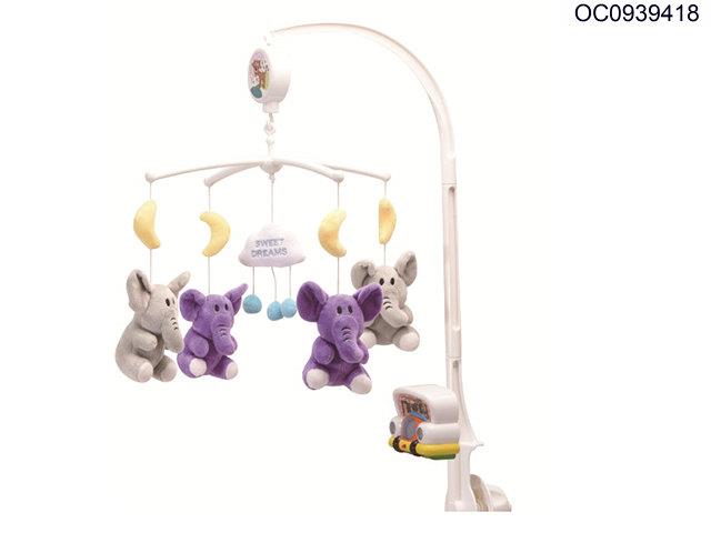 B/O baby bell bed  with light/music