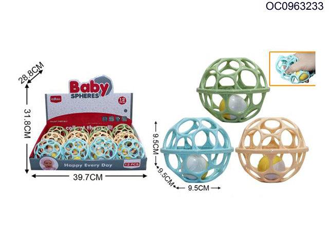 Baby rattle ball-12Ppcs/box