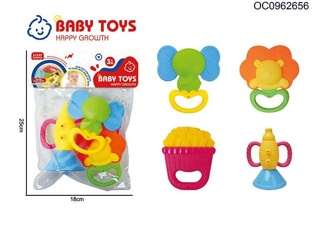 Baby teether toys 4pcs