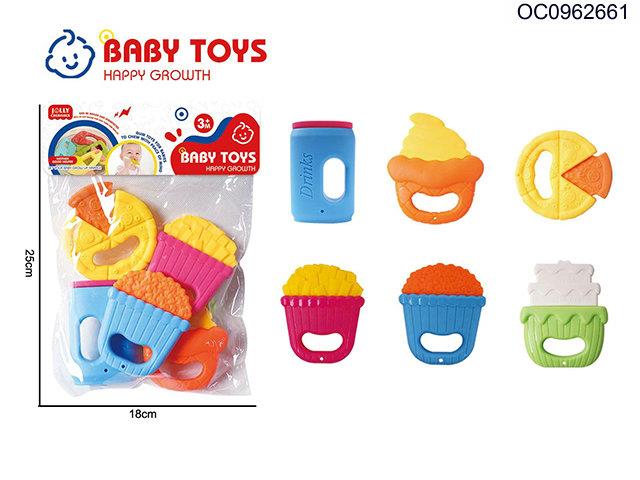 Baby teether toys 6pcs