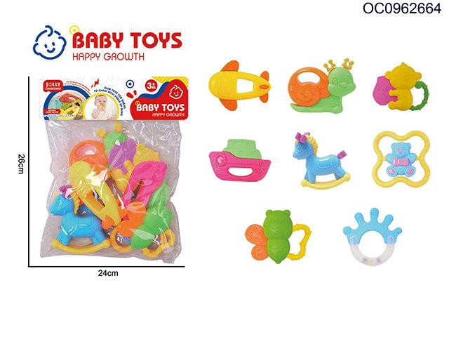 Baby teether toys 8pcs