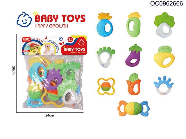 Baby teether toys 10pcs