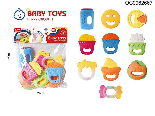 Baby teether toys 10pcs