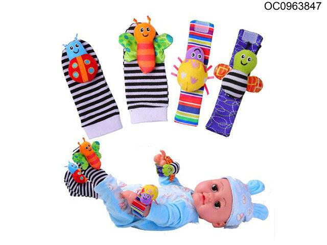 Baby wristwatch and socks(4 styles)