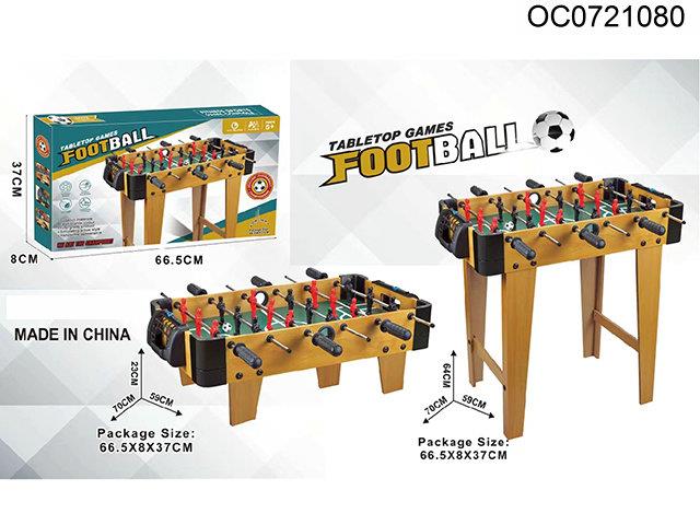 Wooden football table