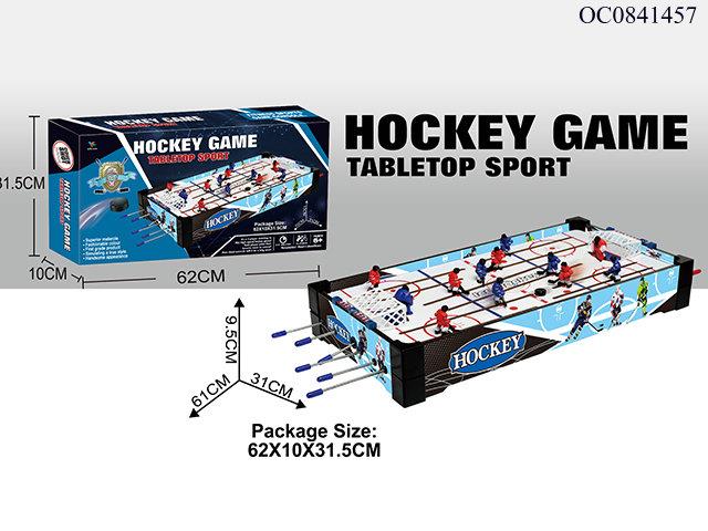 Wooden ice hockey table