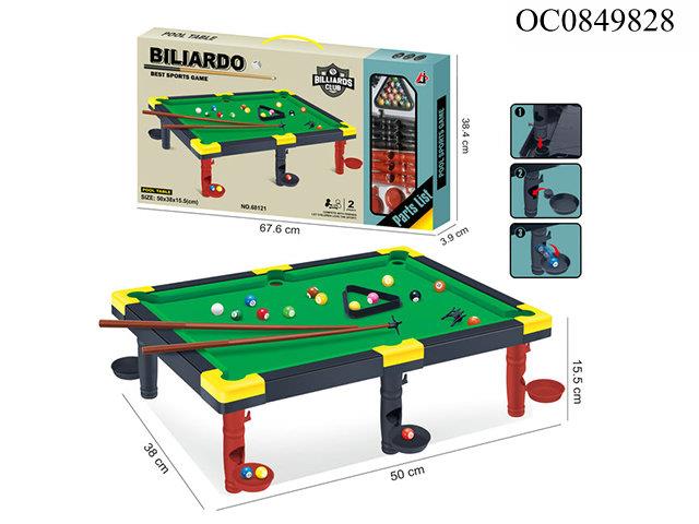 Billiard table set