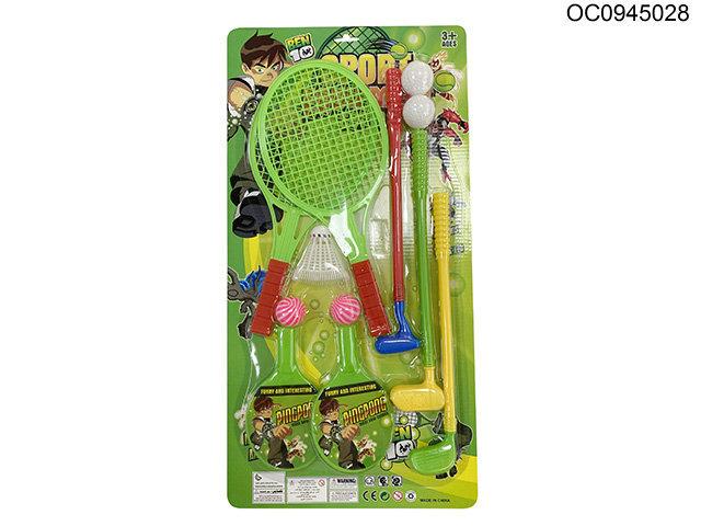 Golf   Racket   table tennis racket 3in1