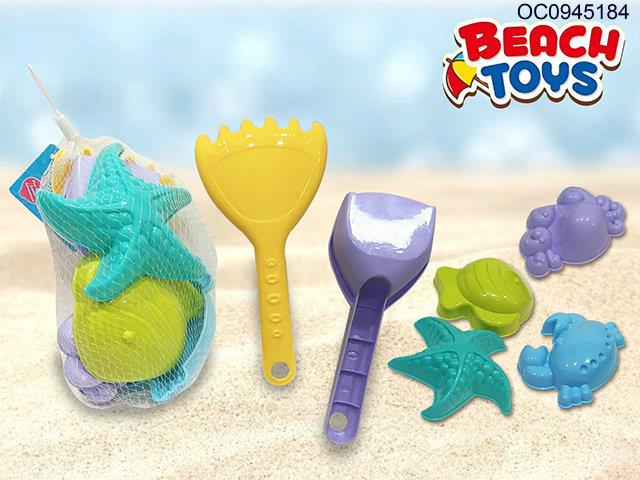 Sand toys 6pcs