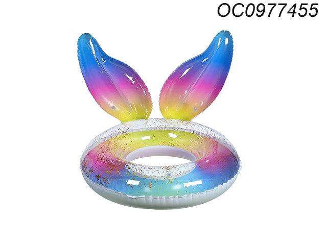 90CM rainbow wing sequin ring