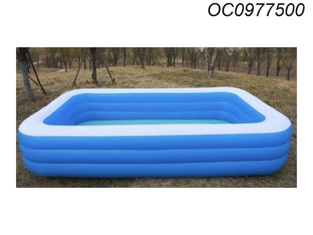 300CM three-layer blue and white pool