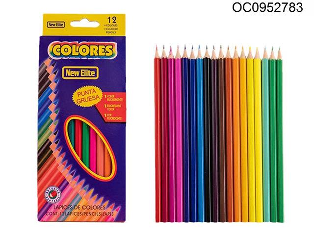 12 Color pencil