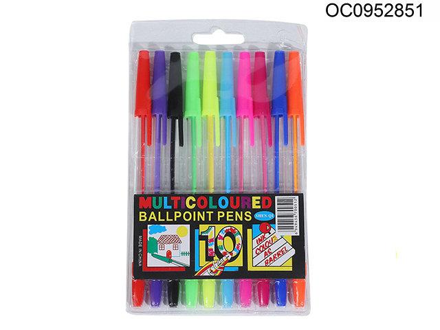 10 Color ball point pen