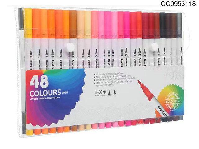Washable watercolor pens 48color